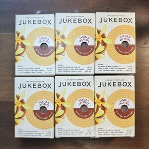 Jukebox Vanilla on Vinyl Natural Bar Soap 4.5 oz Bars by Dr. Squatch Lot Of 6